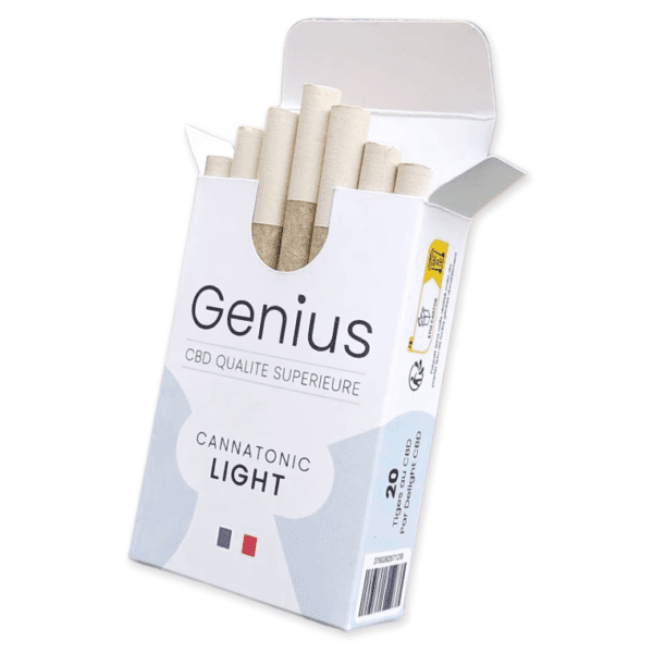 CBD paquet cigarettes Light Delight INC Genius France