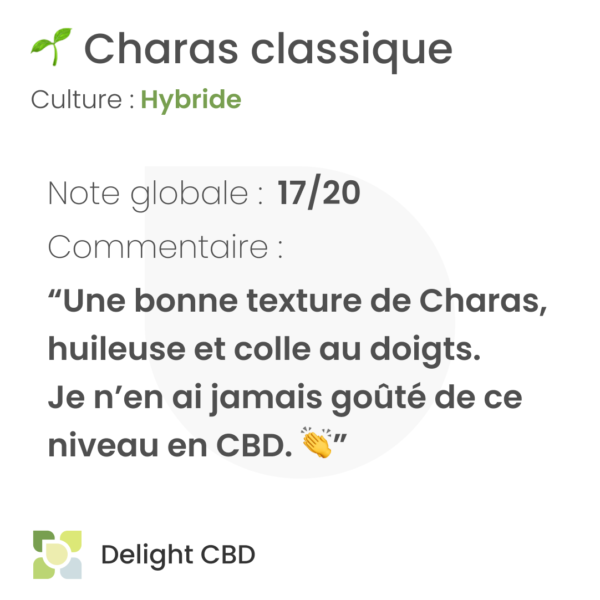 Delight CBD - Charas classique