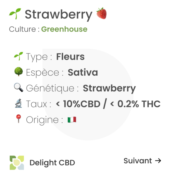 Delight CBD - Strawberry 1